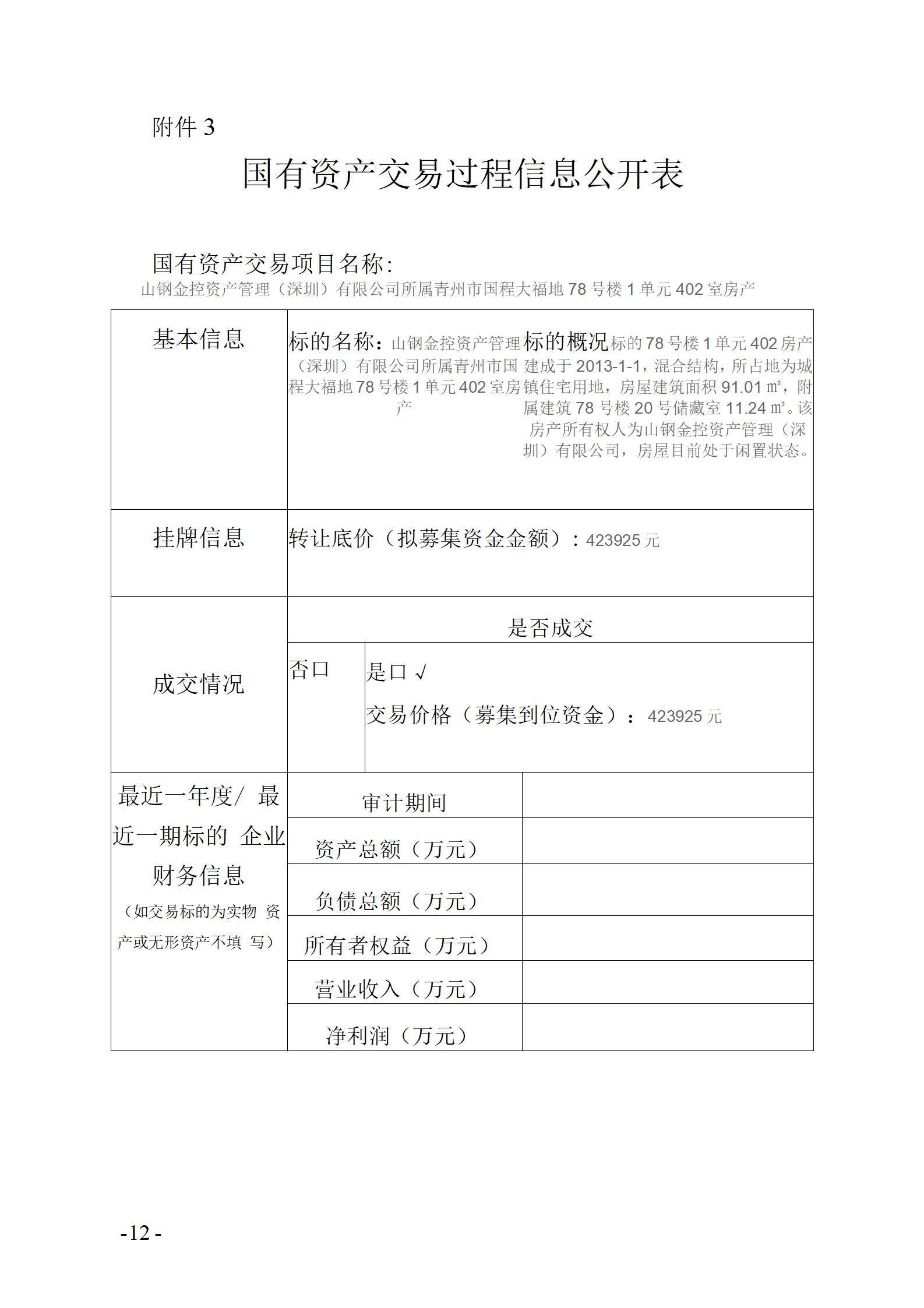 國有資產(chǎn)交易過程信息公開表 78-1-402(1)_01